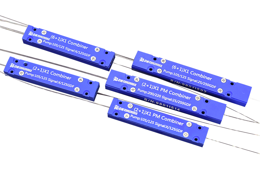 Doped Fiber Pump and Signal Combiner (N+1)x1